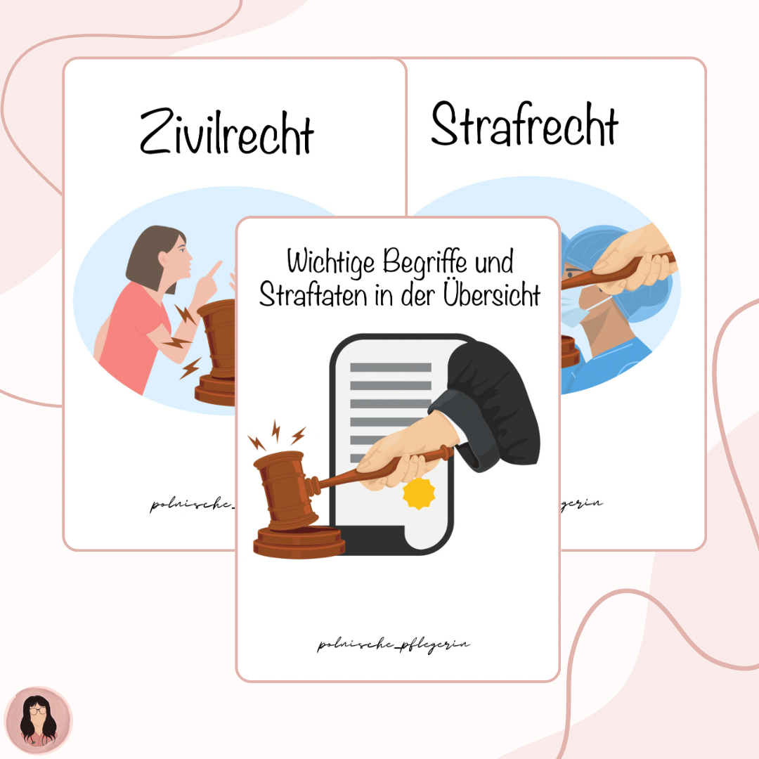 Digitales Bundle - Strafrecht, Zivilrecht Sowie Wichtige Begriffe Und ...