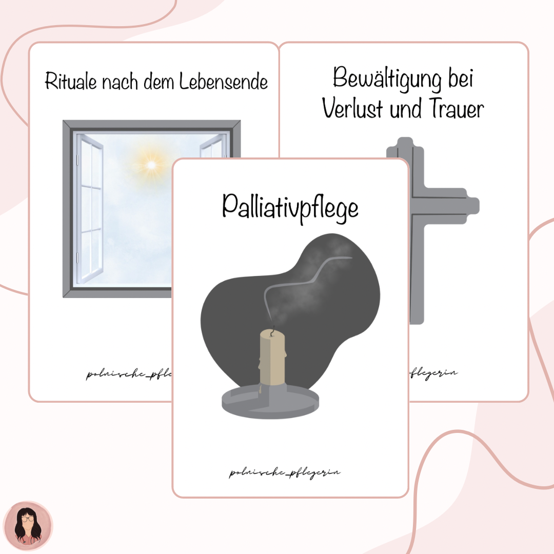 Digitales Bundle - Palliativpflege, Rituale nach dem Lebensende und Bewältigung bei Verlust und Trauer