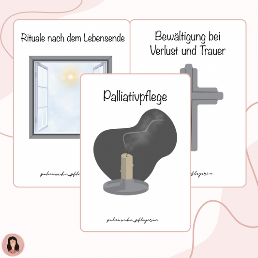 Digitales Bundle - Palliativpflege, Rituale nach dem Lebensende und Bewältigung bei Verlust und Trauer