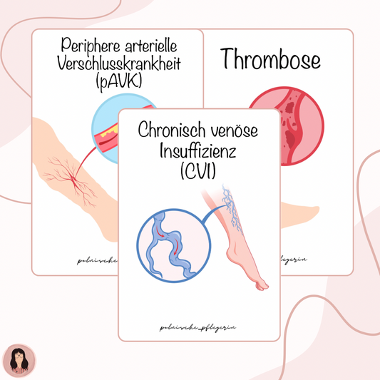 Digitales Bundle - Thrombose, chronisch venöse Insuffizienz (CVI) und periphere arterielle Verschlusskrankheit (pAVK).